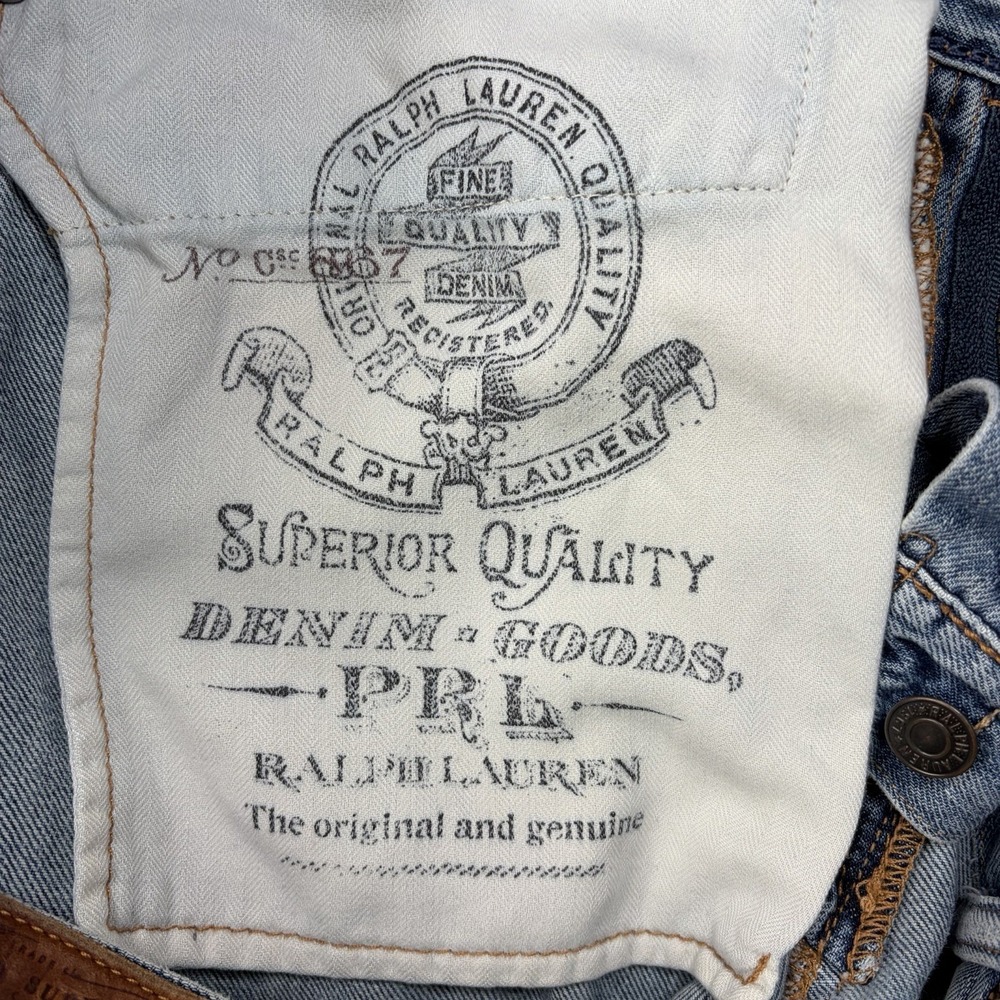 Polo Ralph Lauren Jeans Mens Size 32x32 Blue Wash 867 Classic Fit Straight Leg - Picture 7 of 16
